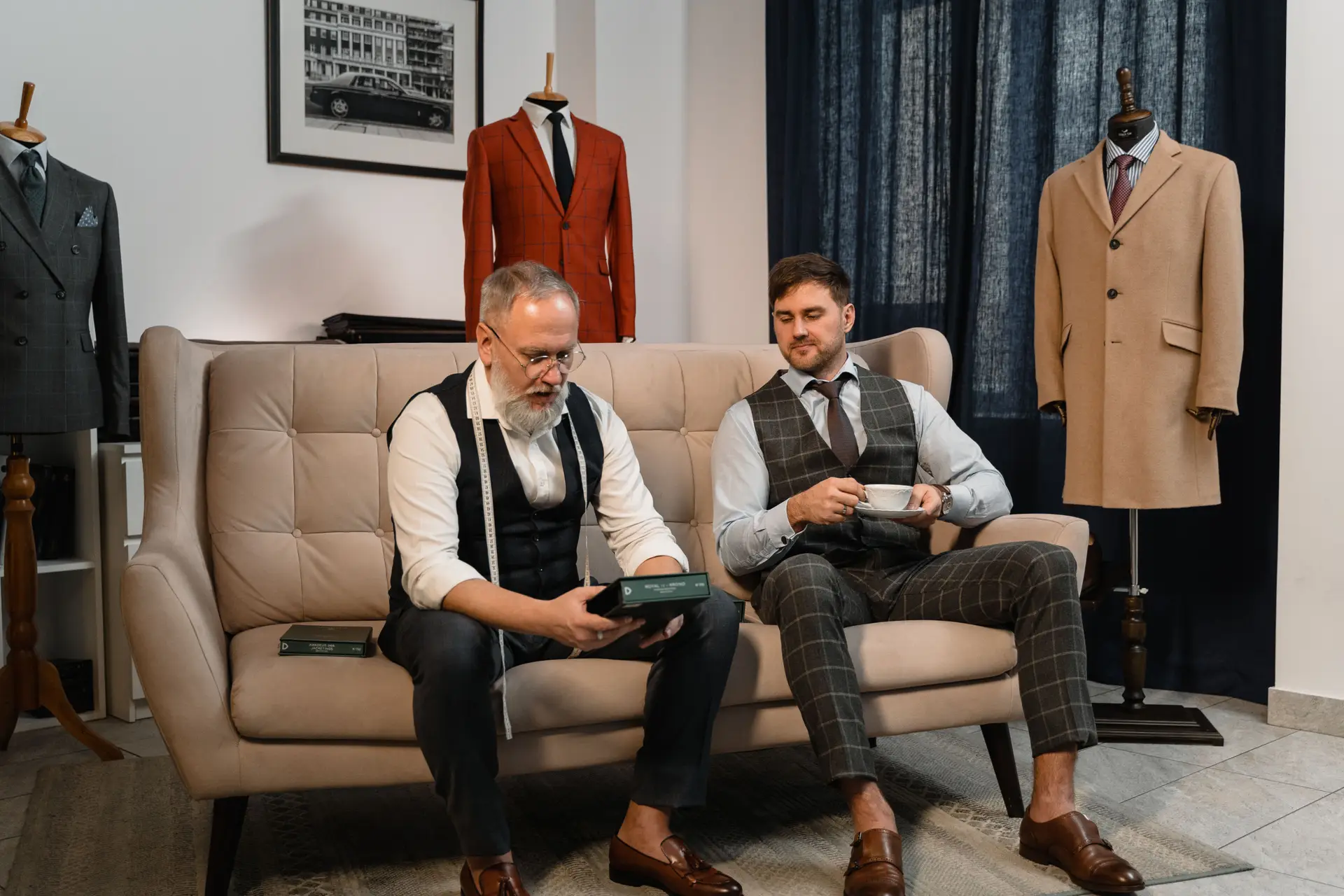 Személyes konzultáció az atelier-ben
